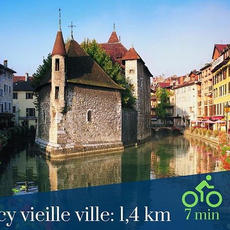 Homey Tidy - New / Proche Centre Annecy / Parking Gratuit / Logement Entierement Equipe Dış mekan fotoğraf